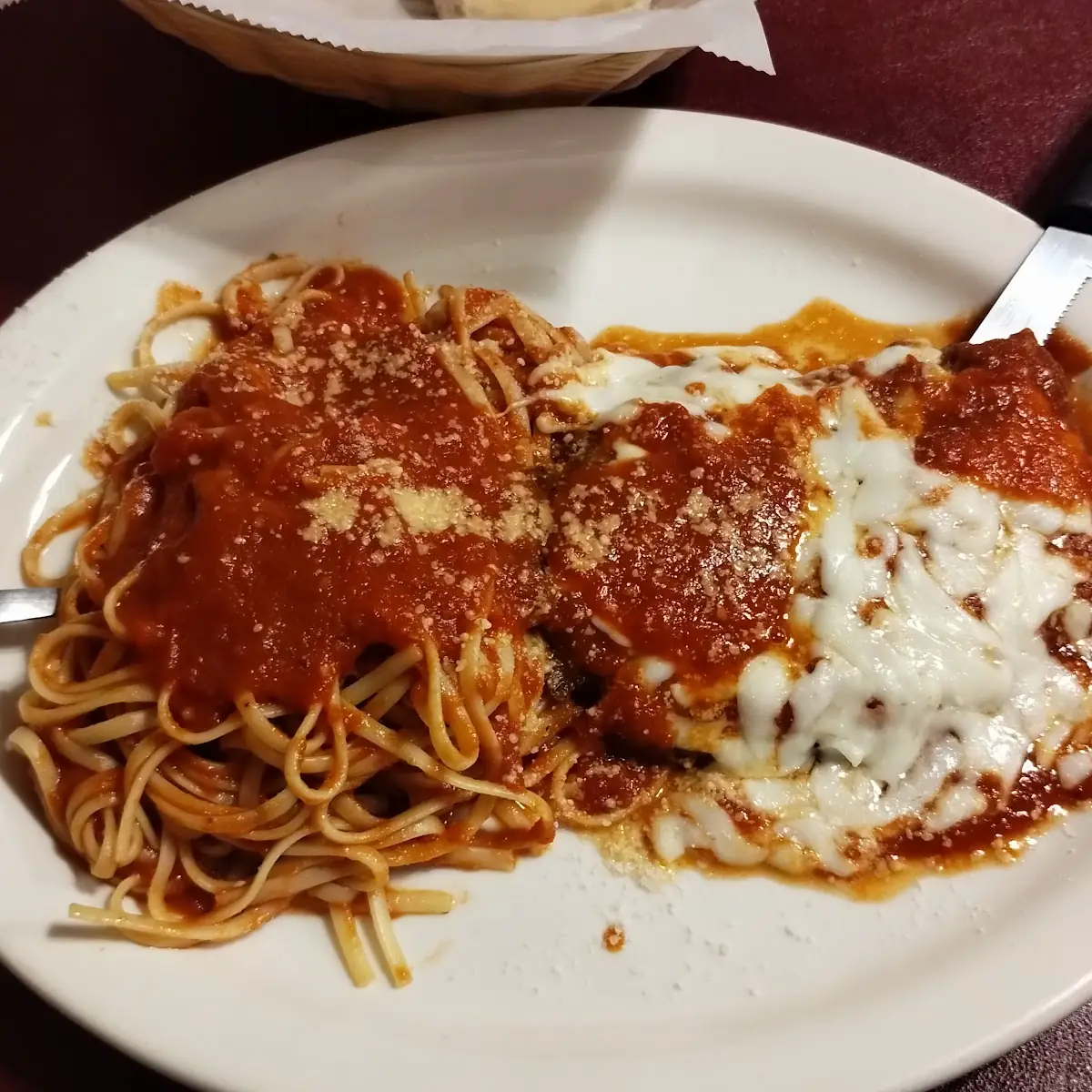 Chicken Parmigiana