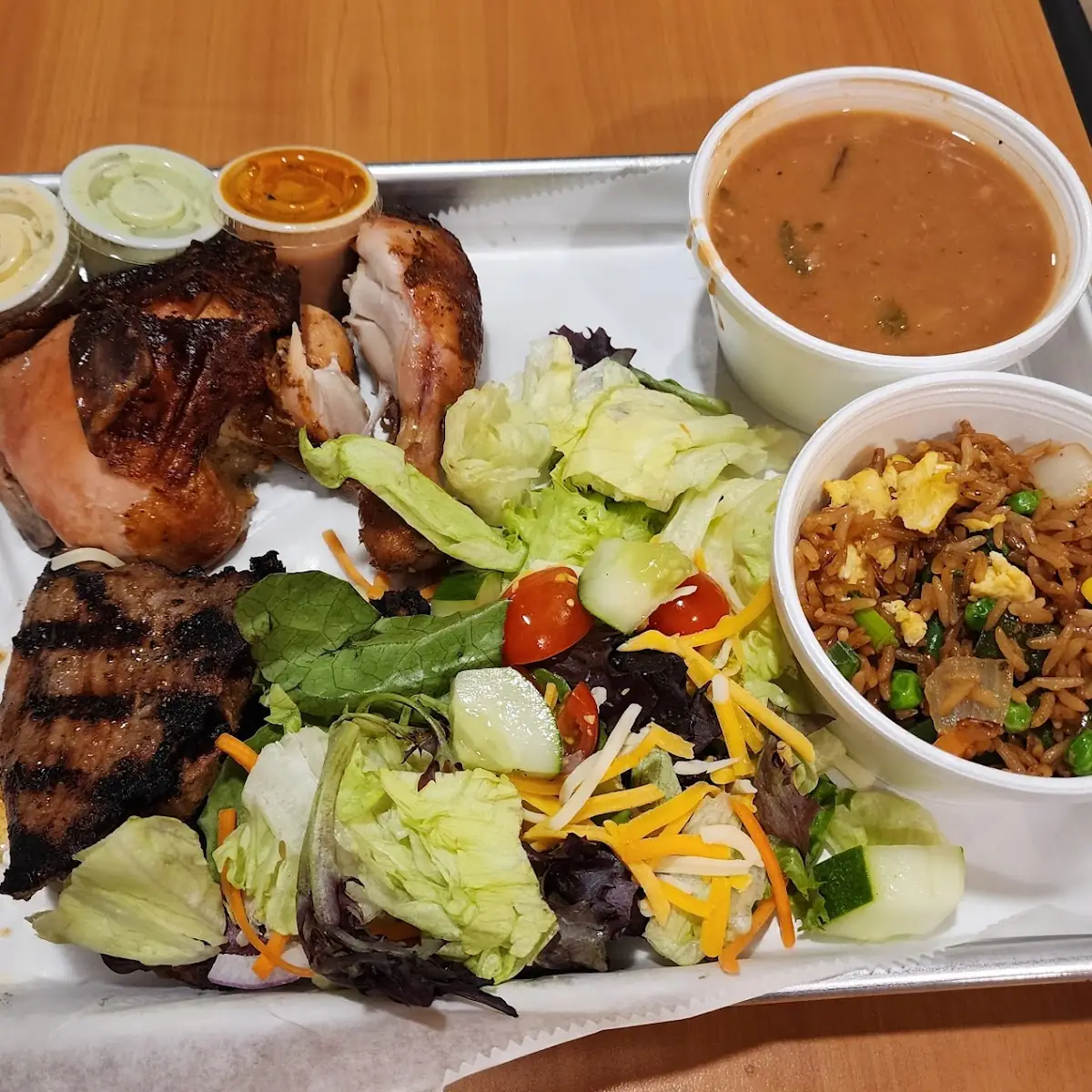 Chicken and Steak Combo