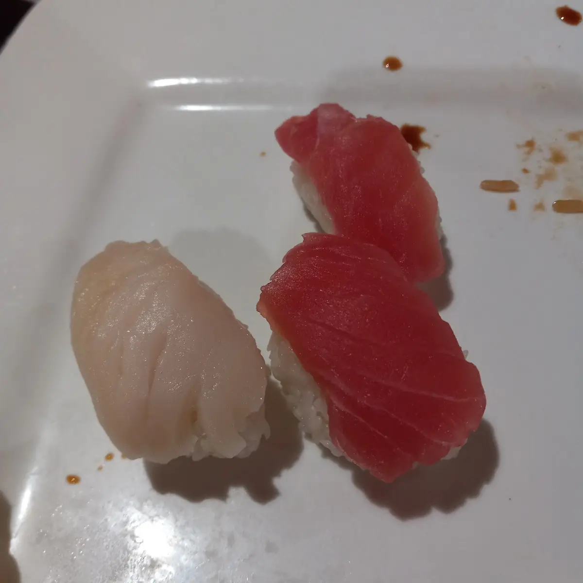 Tuna and White Tuna Nigiri