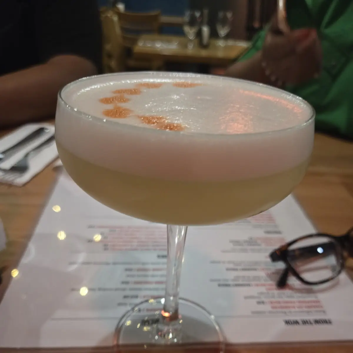Passion Fruit Pisco Sour