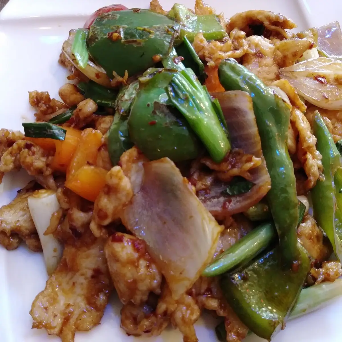 Twice Stir Fried Sliced Pork