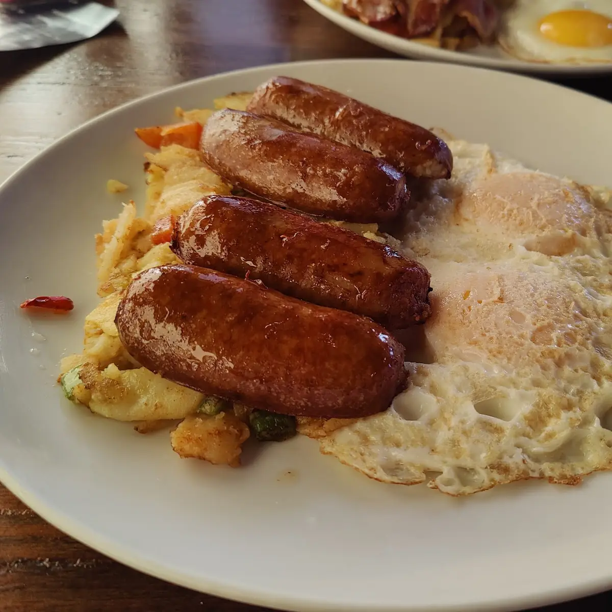 Two Eggs Any Style with Sausage