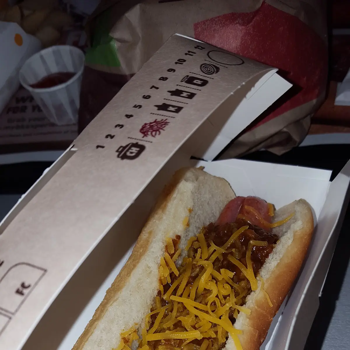 Cheese Chili Hot Dog