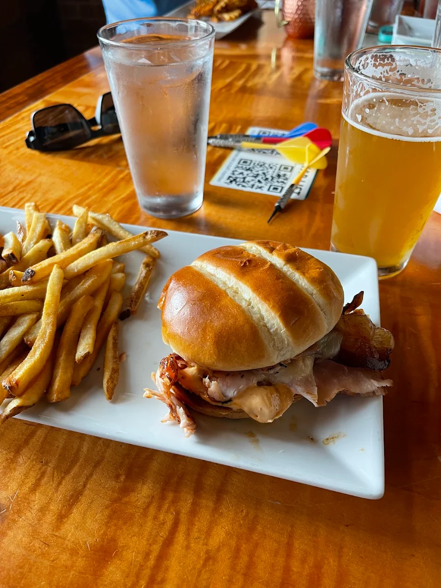 Turkey Bacon Club Sandwich
