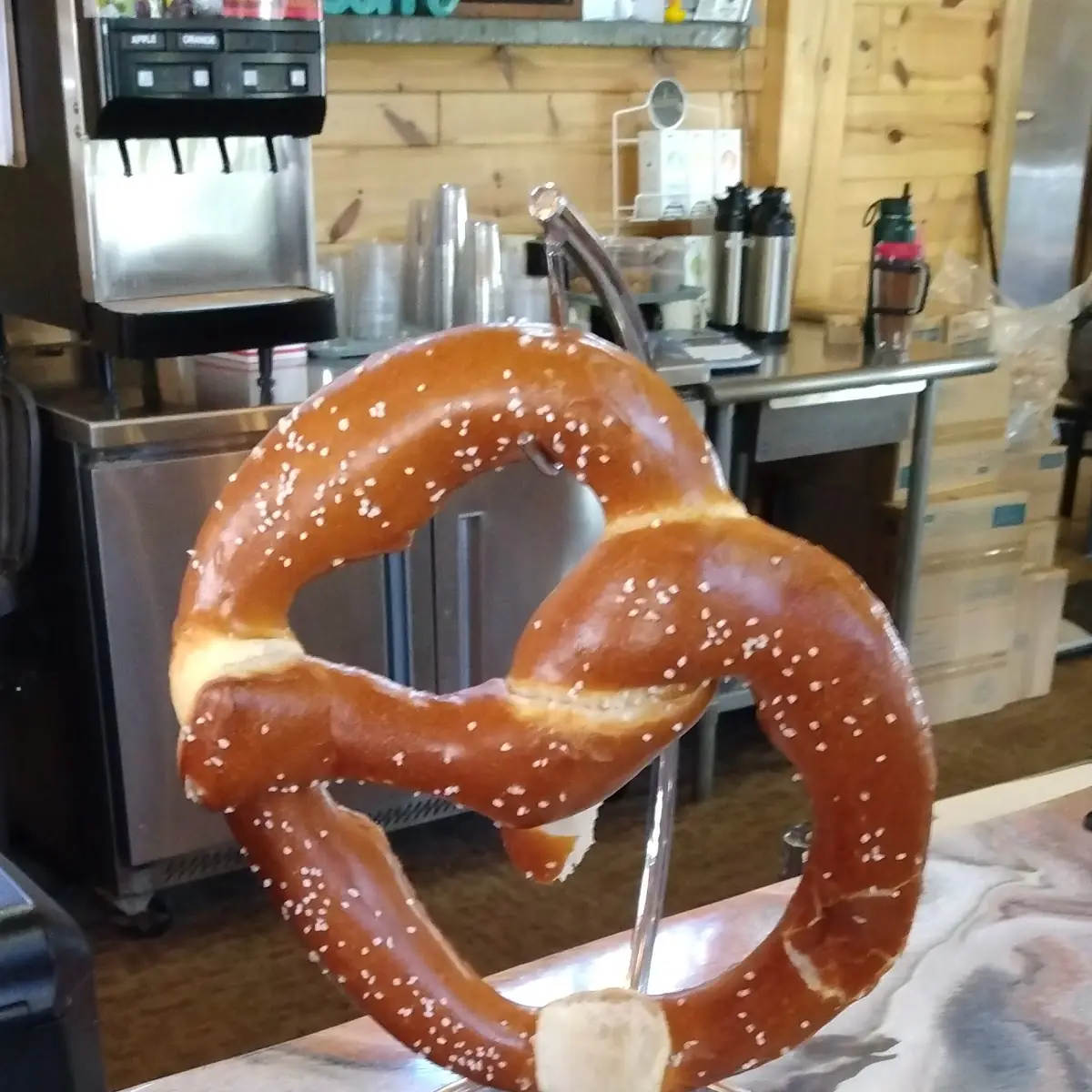 Soft Pretzel with Beer Cheese