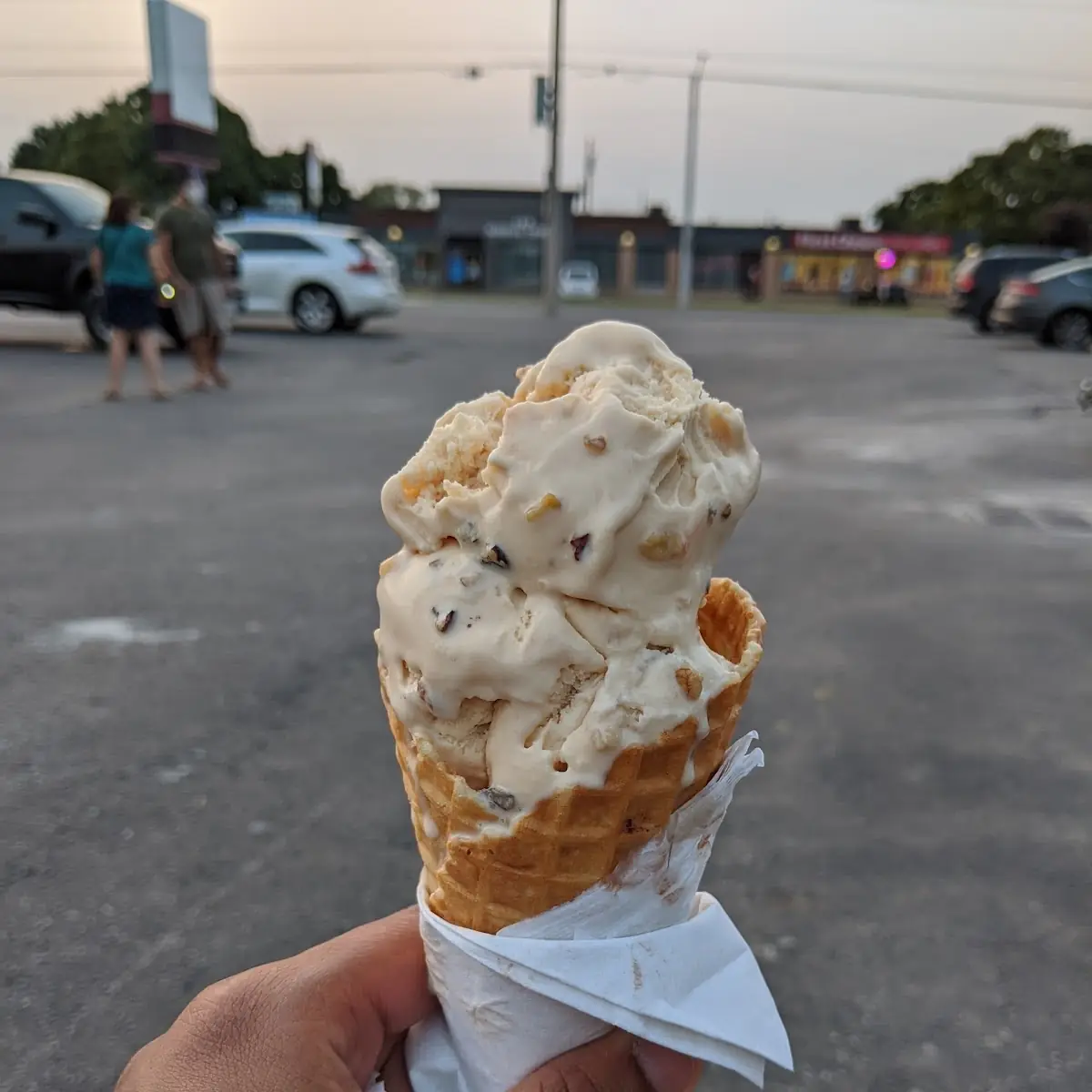 Maple Waffle Cone