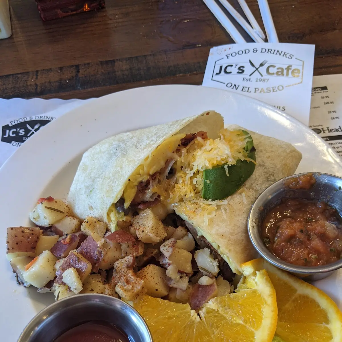 Cali-Breakfast Burrito