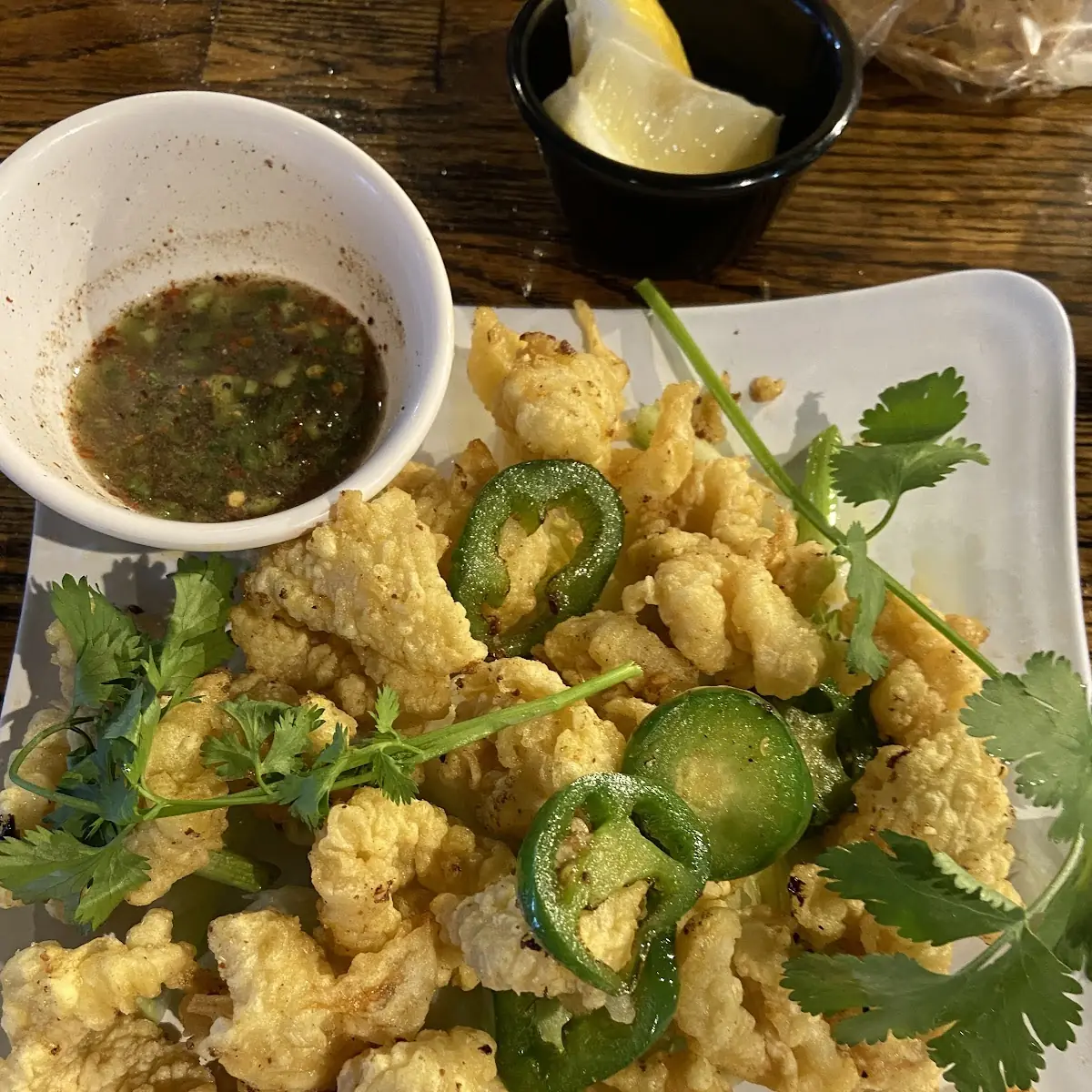 Salt and Pepper Fried Calamari