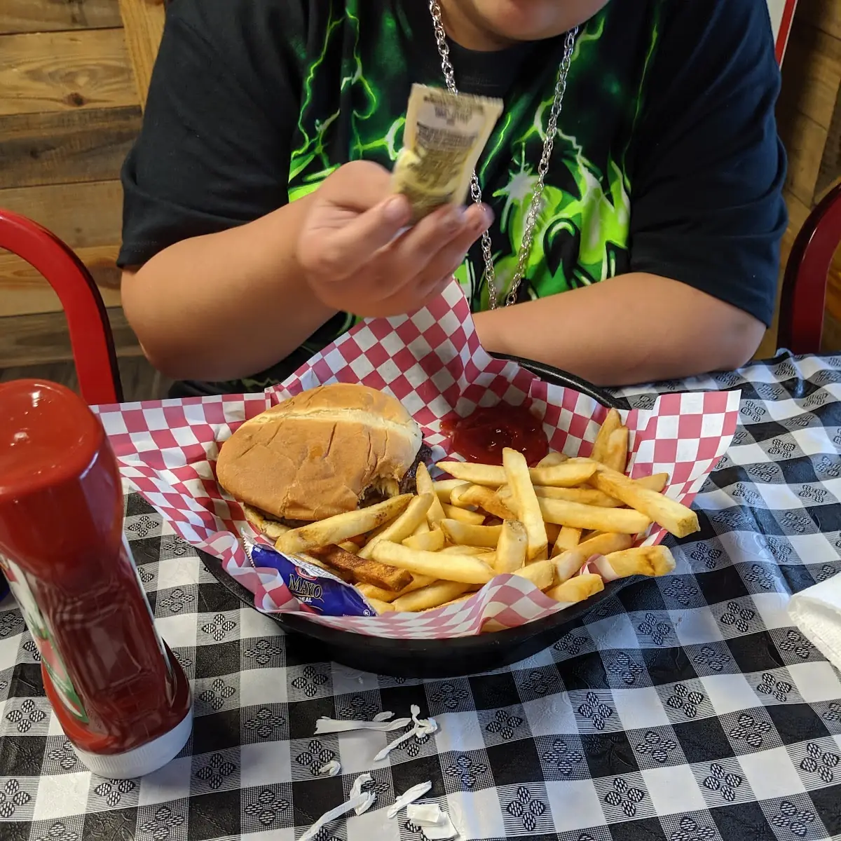 Provolone Cheese Mushroom Burger