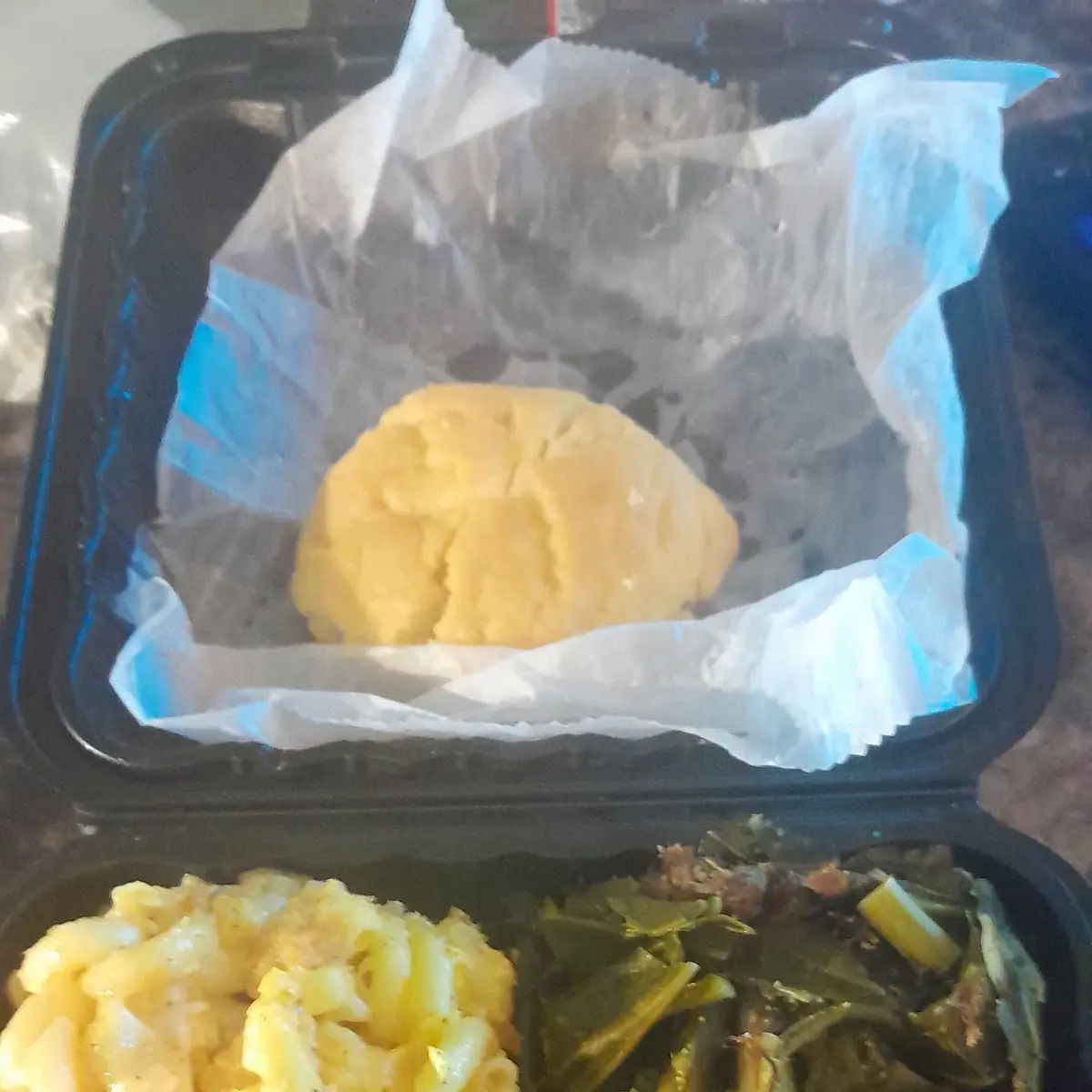 Spare Ribs Macaroni and Cheese Collard Greens