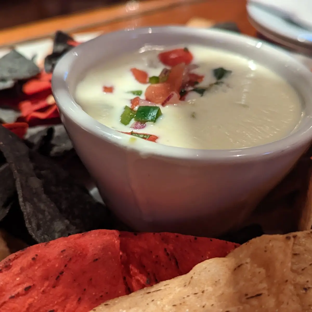 Chips and Queso Dip
