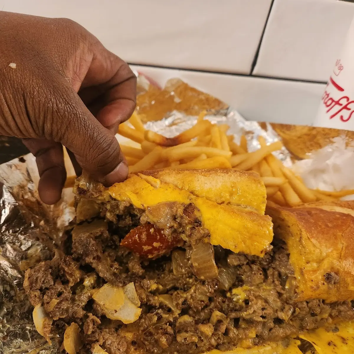 Prime Rib Cheesesteak