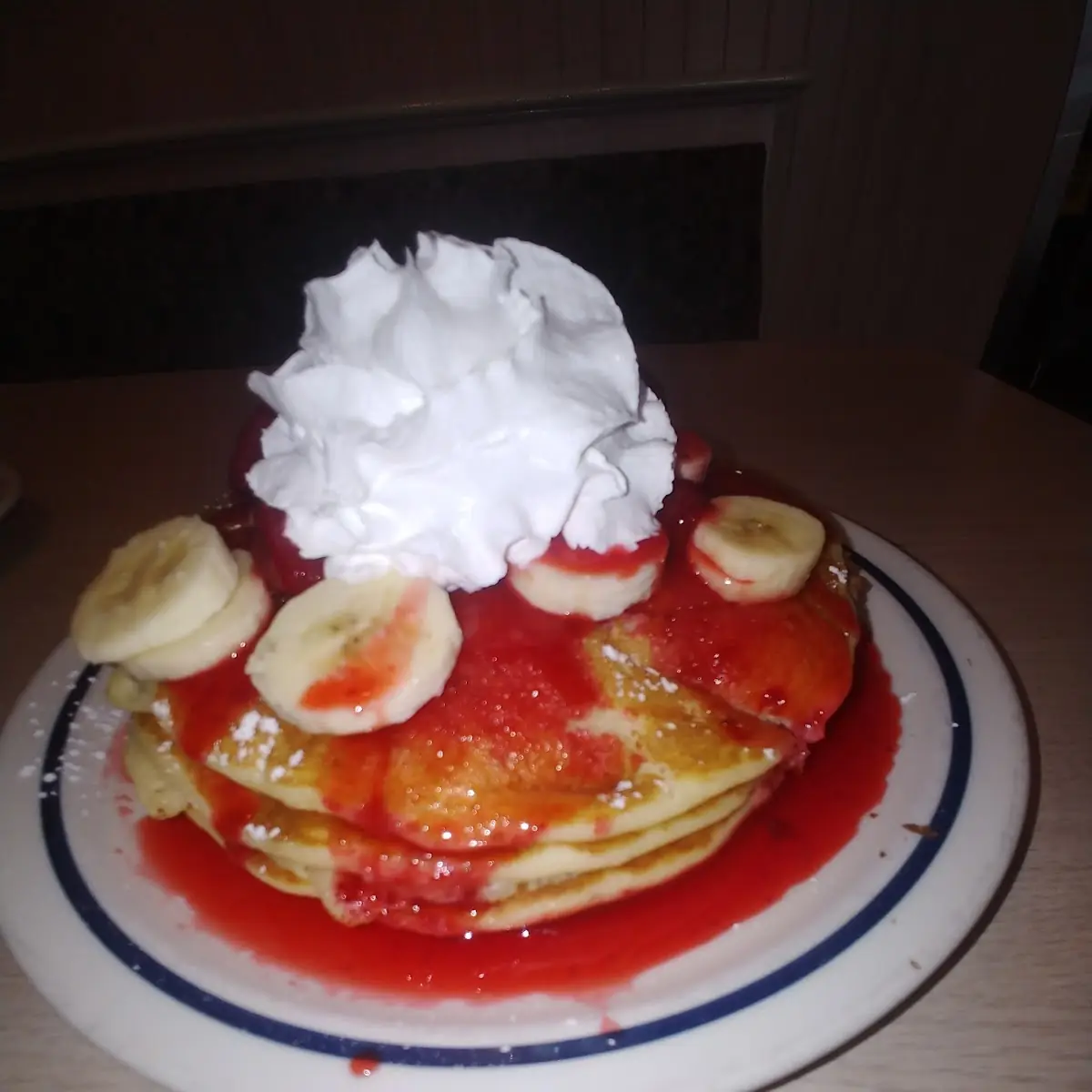Strawberry Banana Pancakes