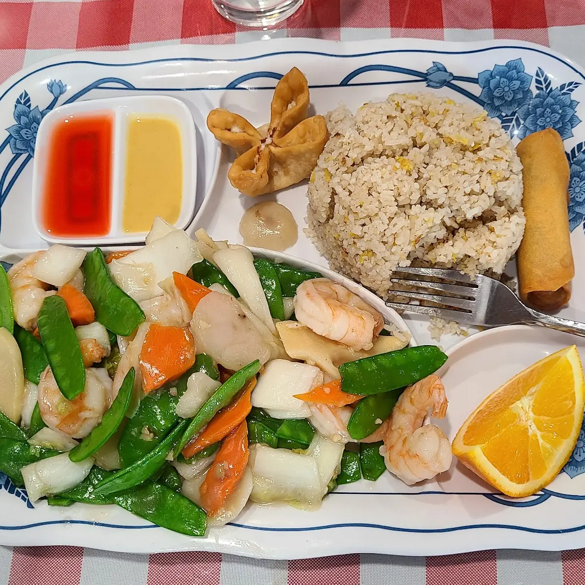 Steamed Chicken w Vegetables