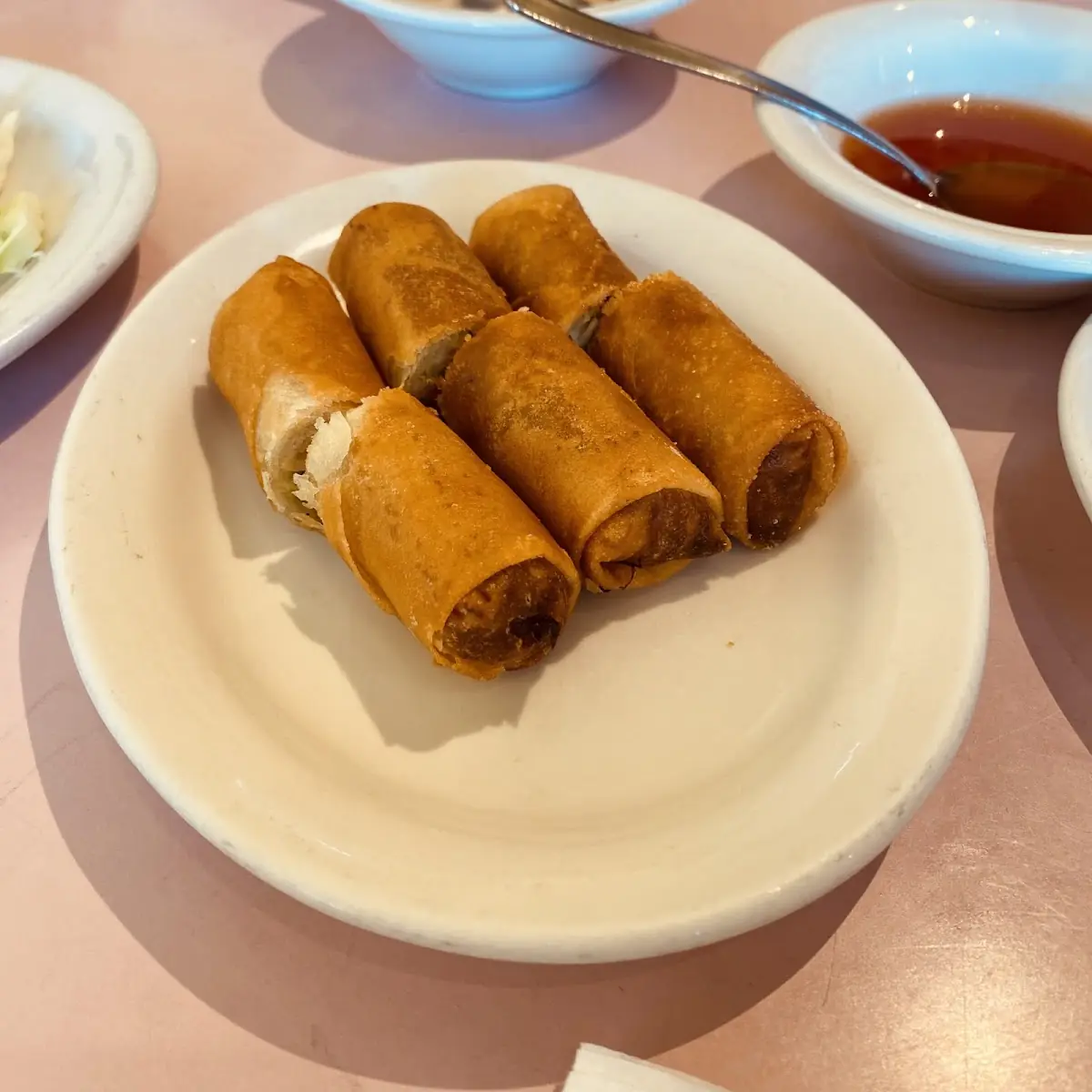 Vegetable Crispy Egg Rolls Por Pia Tod