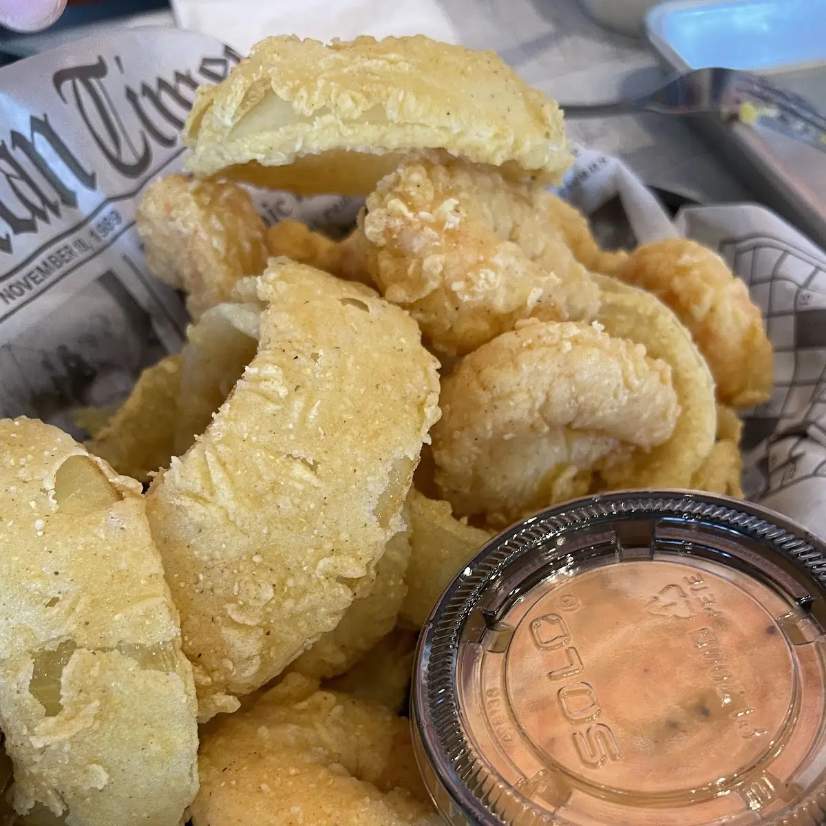 Fried Shrimp Basket 8