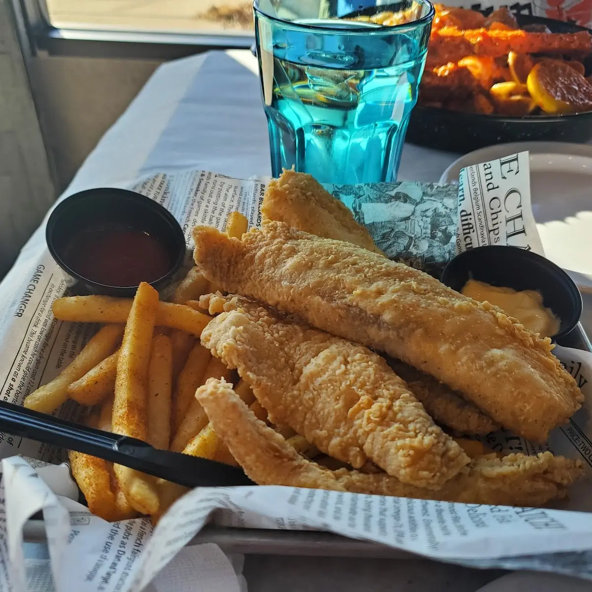 Fried Tilapia Basket 4