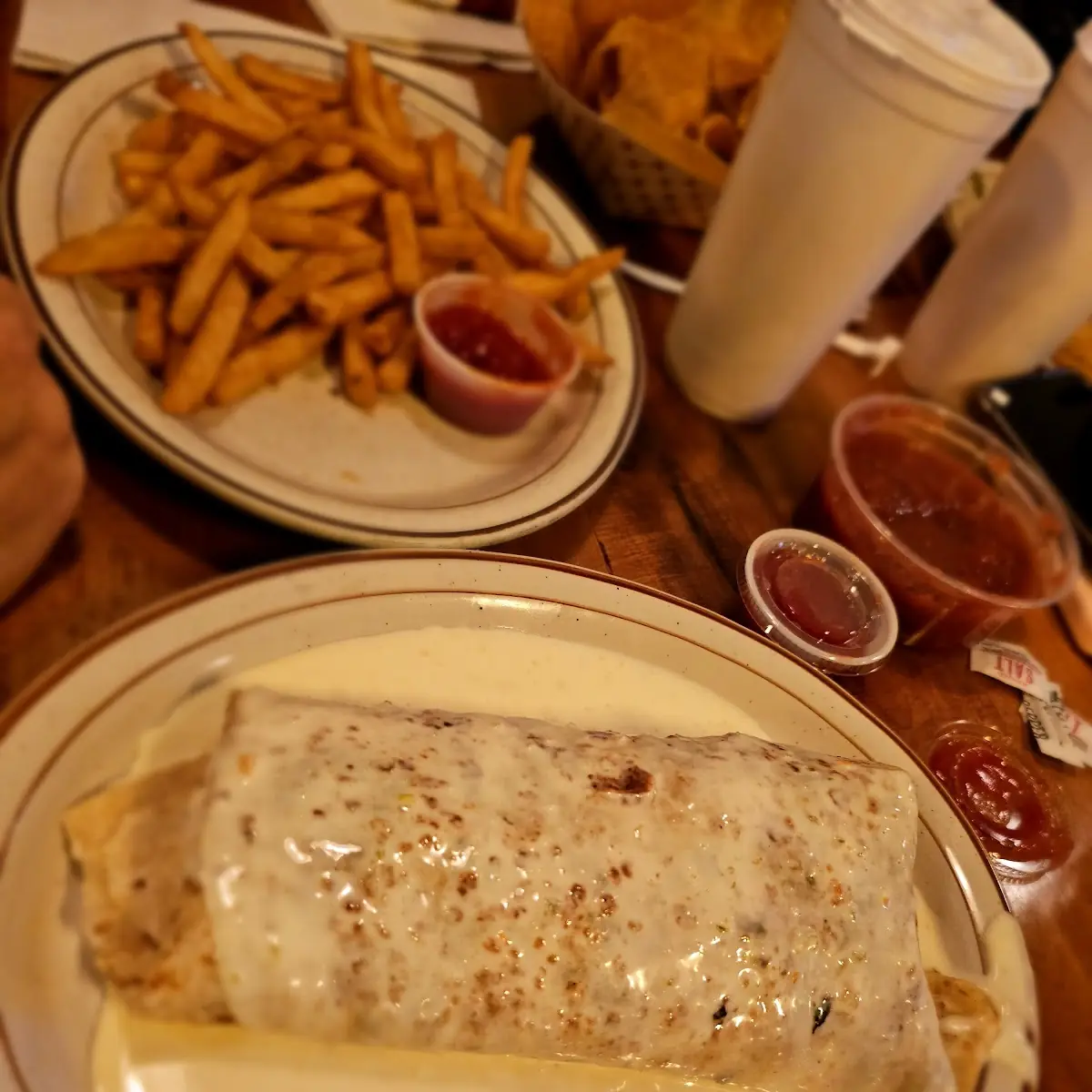 Seafood Chimichanga