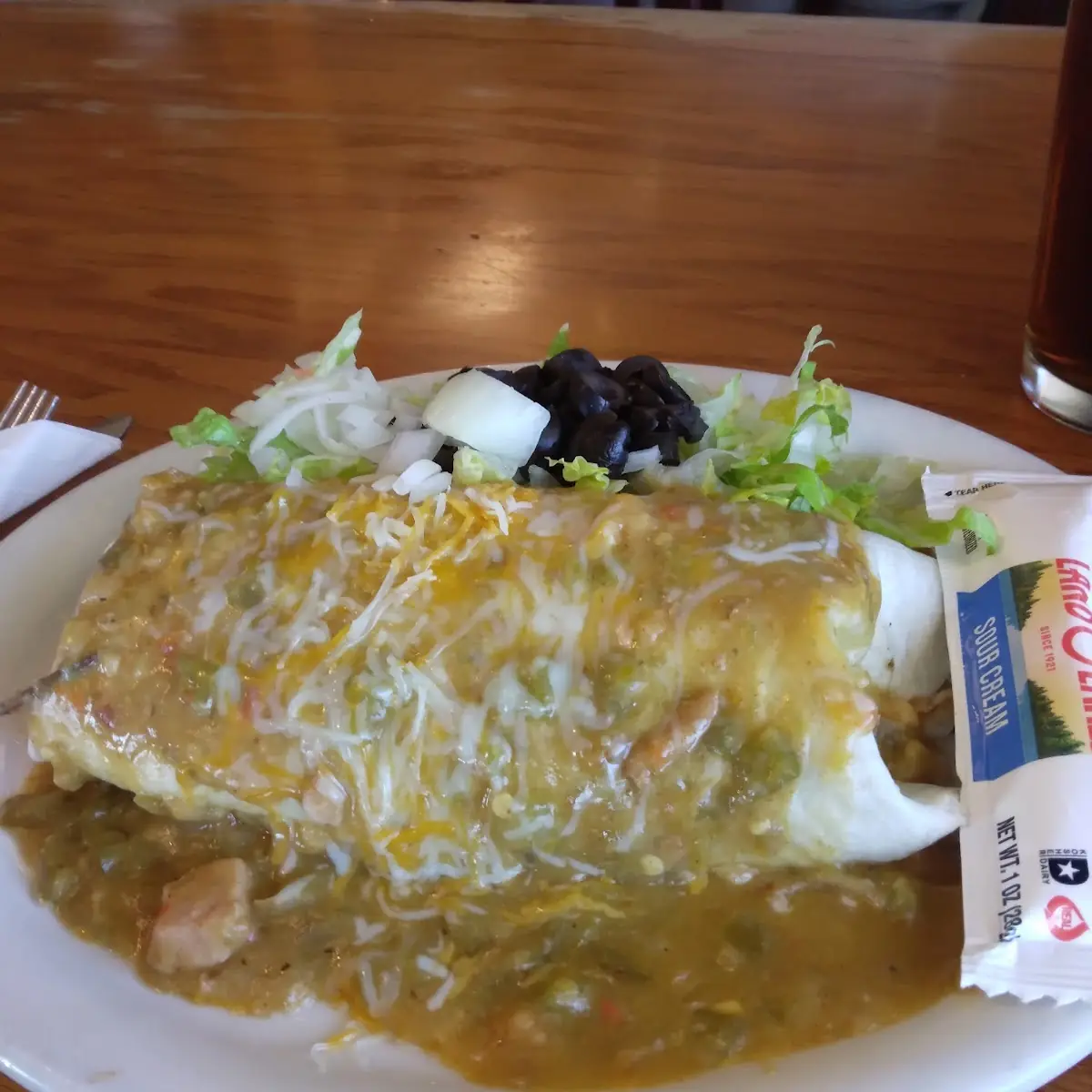 Chicken Burrito It's Great