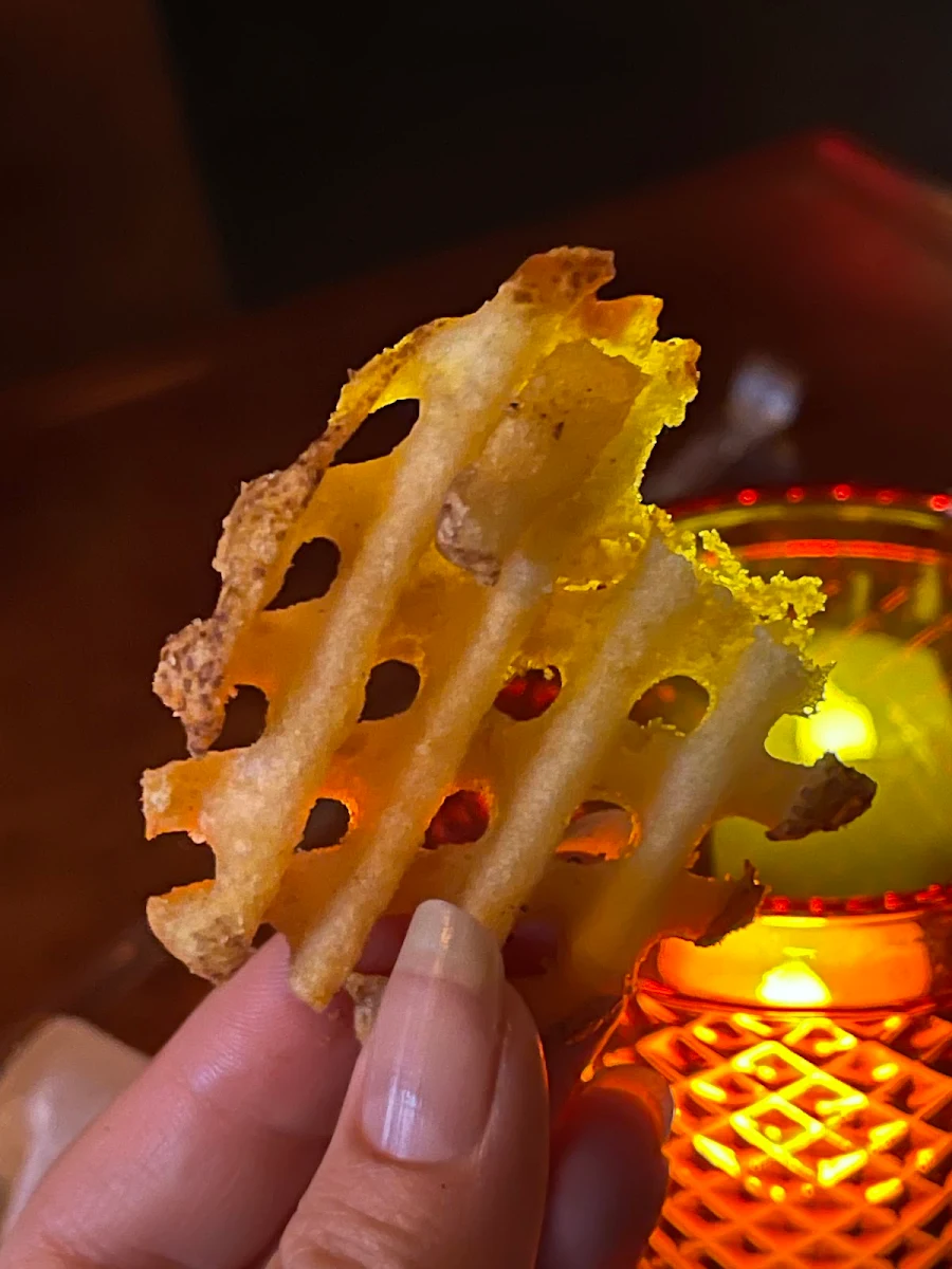 Old Bay Waffle Fries