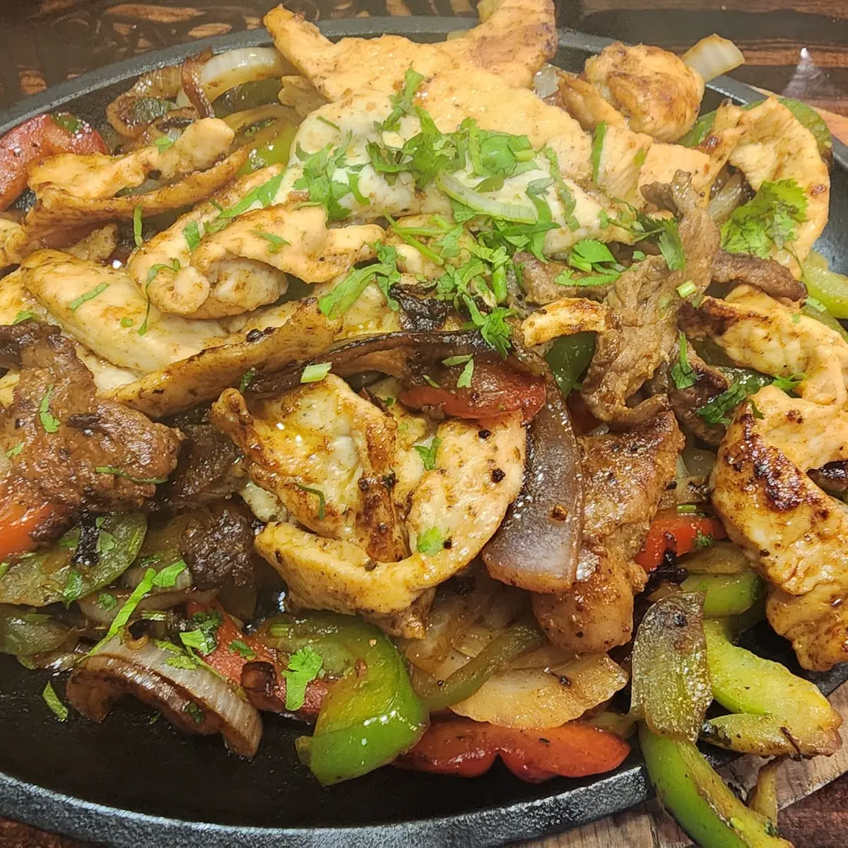Chicken & Steak Fajitas