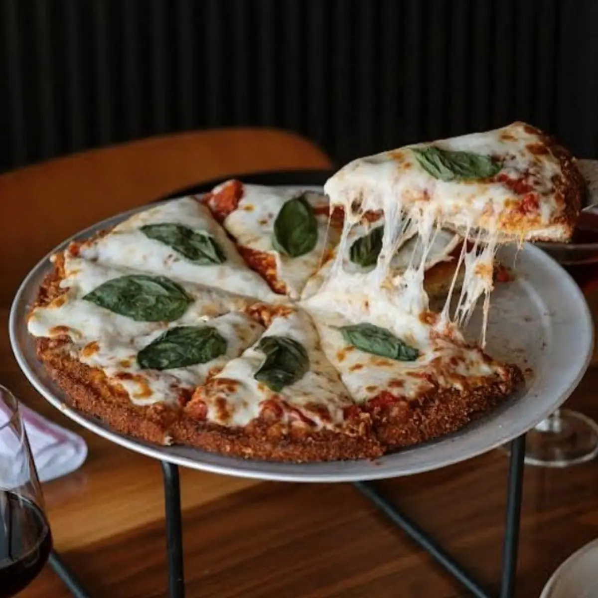 Chicken Parmesan Pizza Style