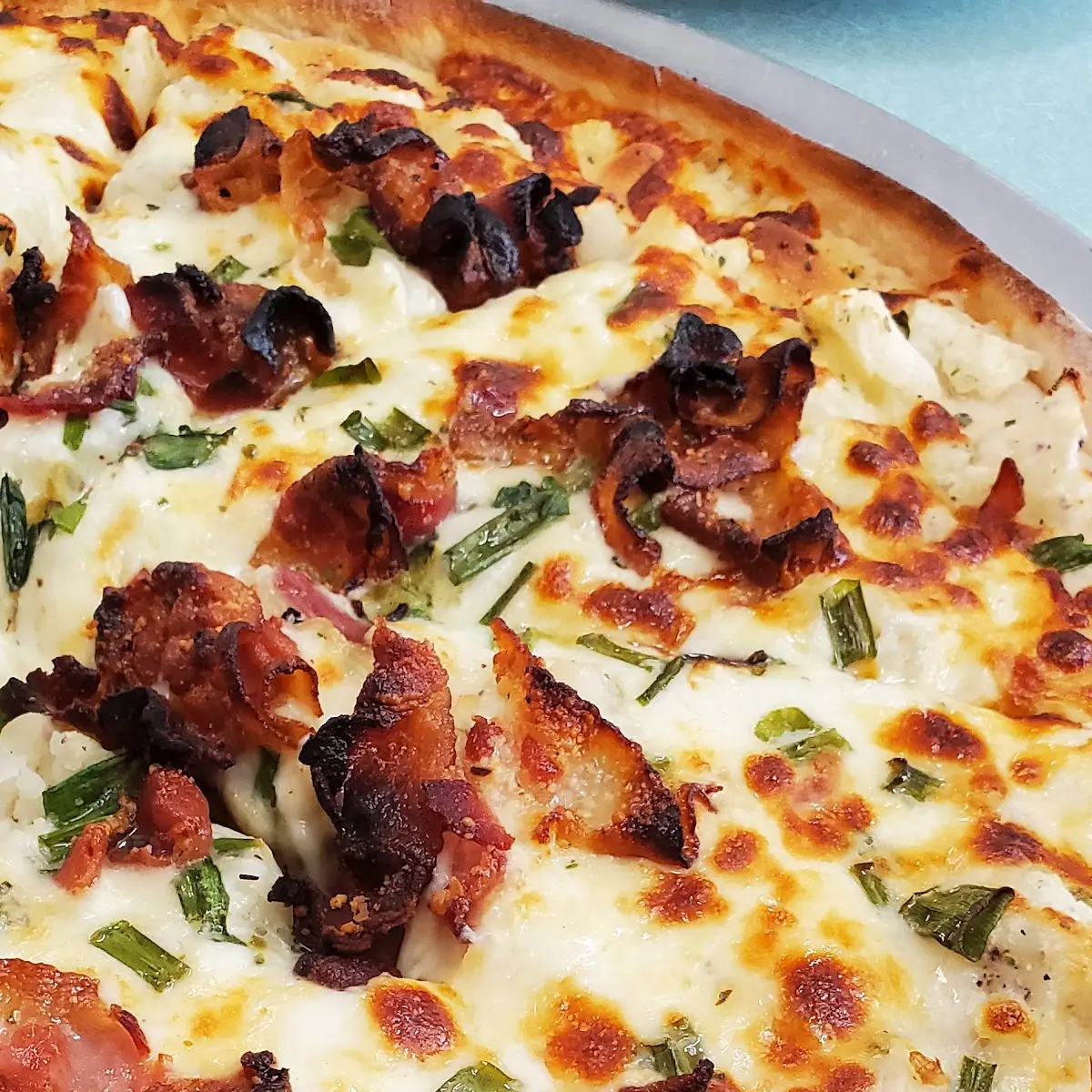 Chicken Bacon Ranch Pizza