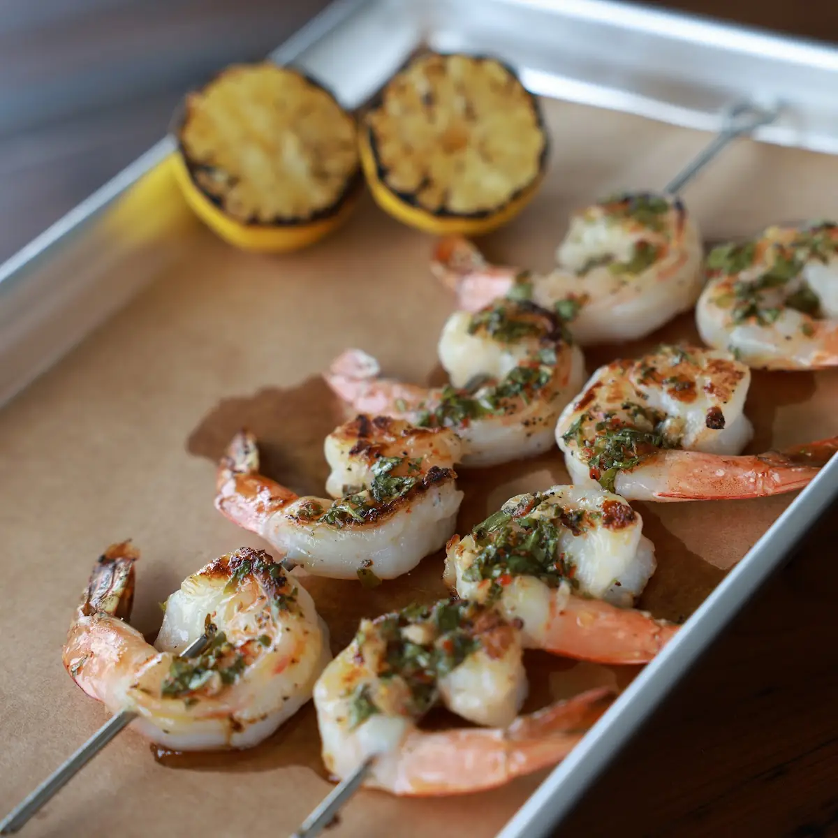 Grilled Shrimp Skewers