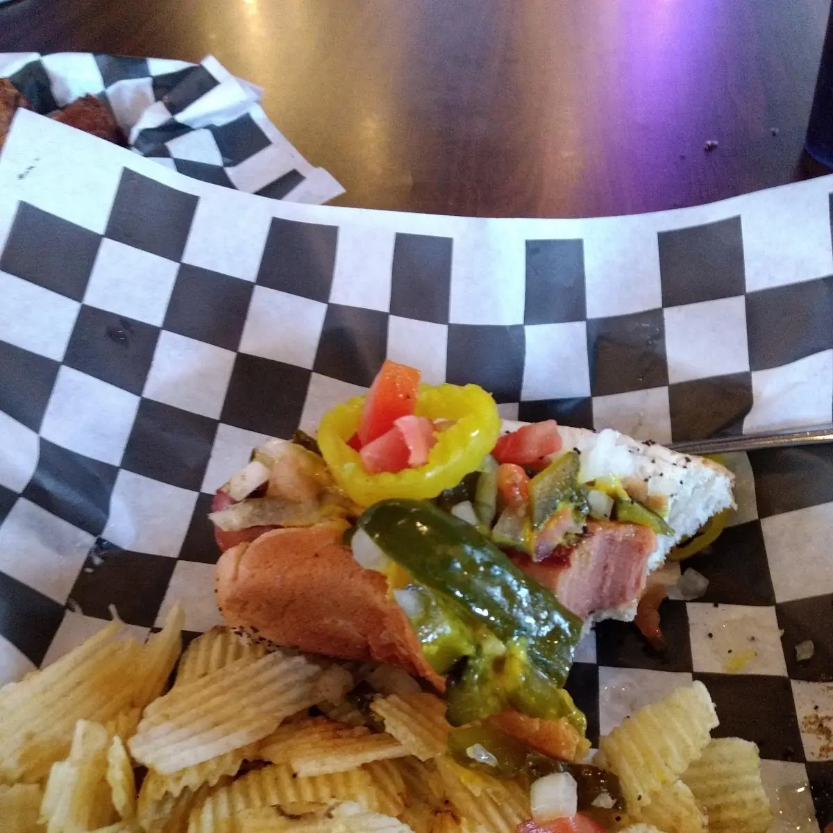 Chicago Style 1 4 Hot Dog
