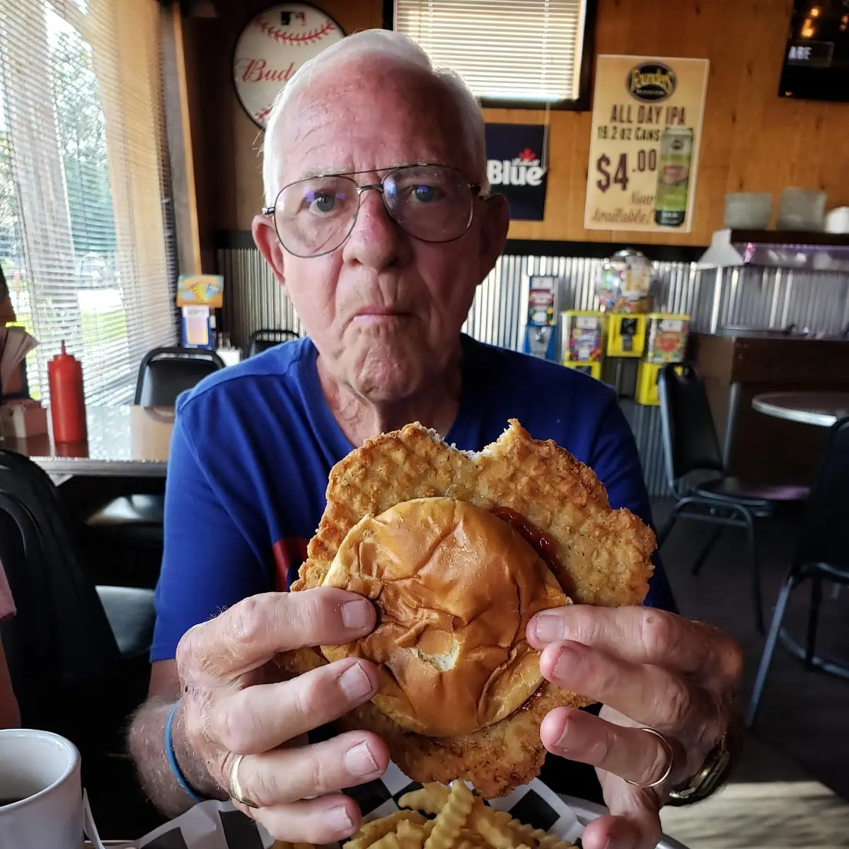 Monster Pork Tenderloin Sandwich
