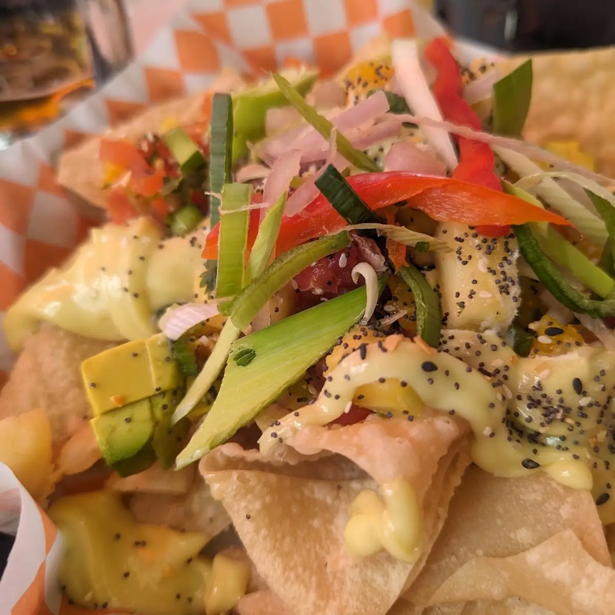 Ahi Tuna Nachos