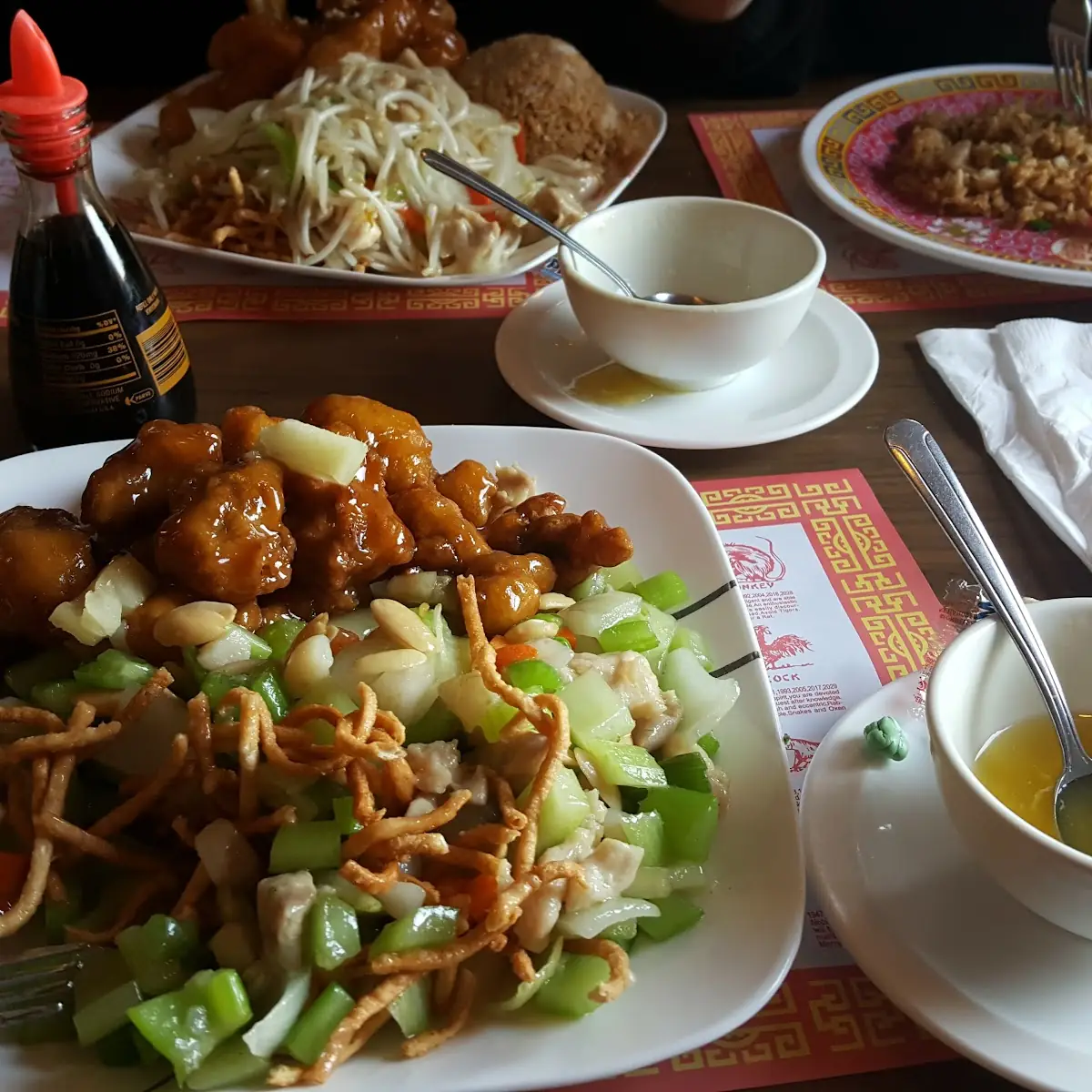 Pineapple Chicken and Chow Mein