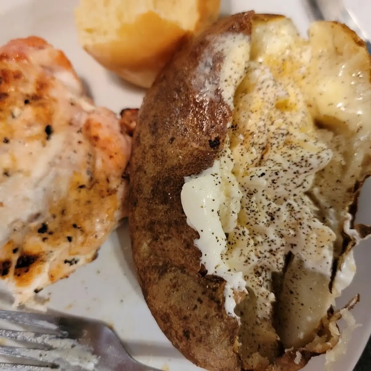 Chicken and Baked Potato