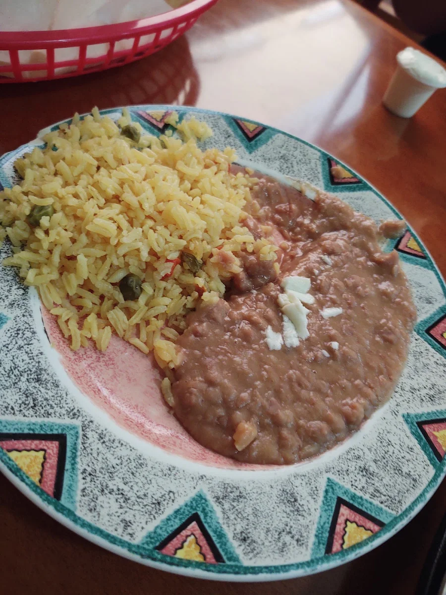 Refried Beans and Rice