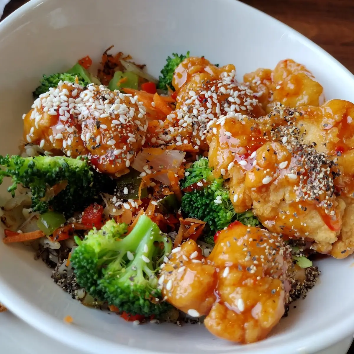 Asian Sesame Chicken Bowl