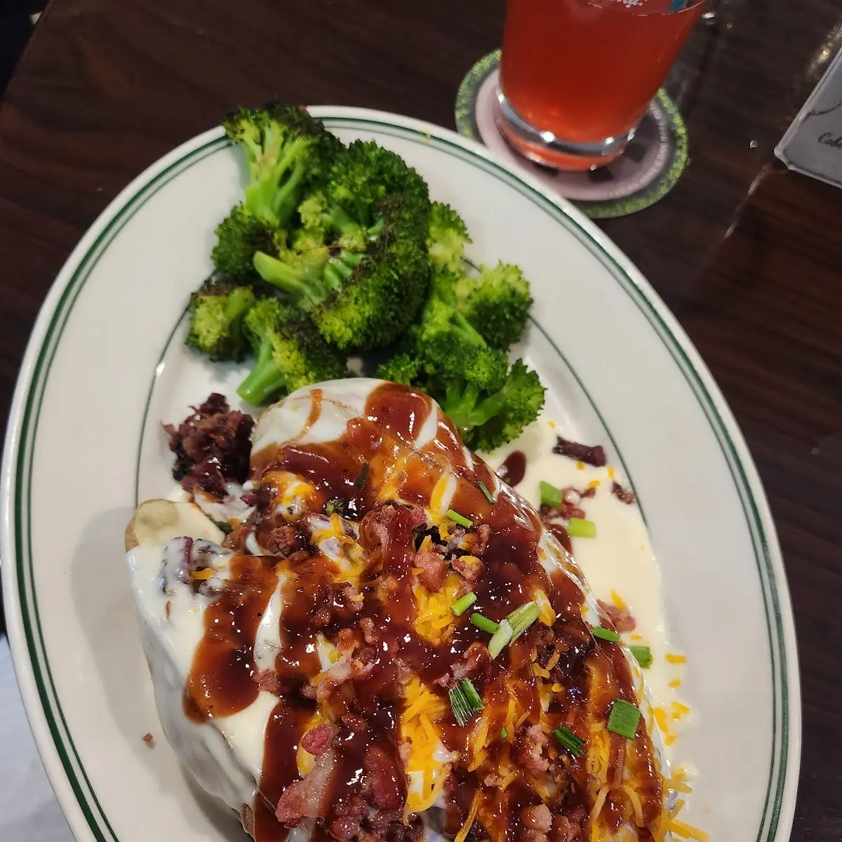 Loaded Brisket Baked Potato