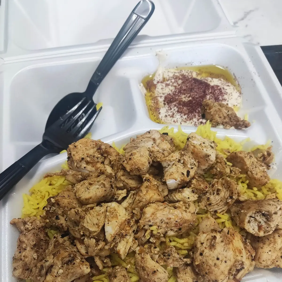 Chicken Shawarma Plate