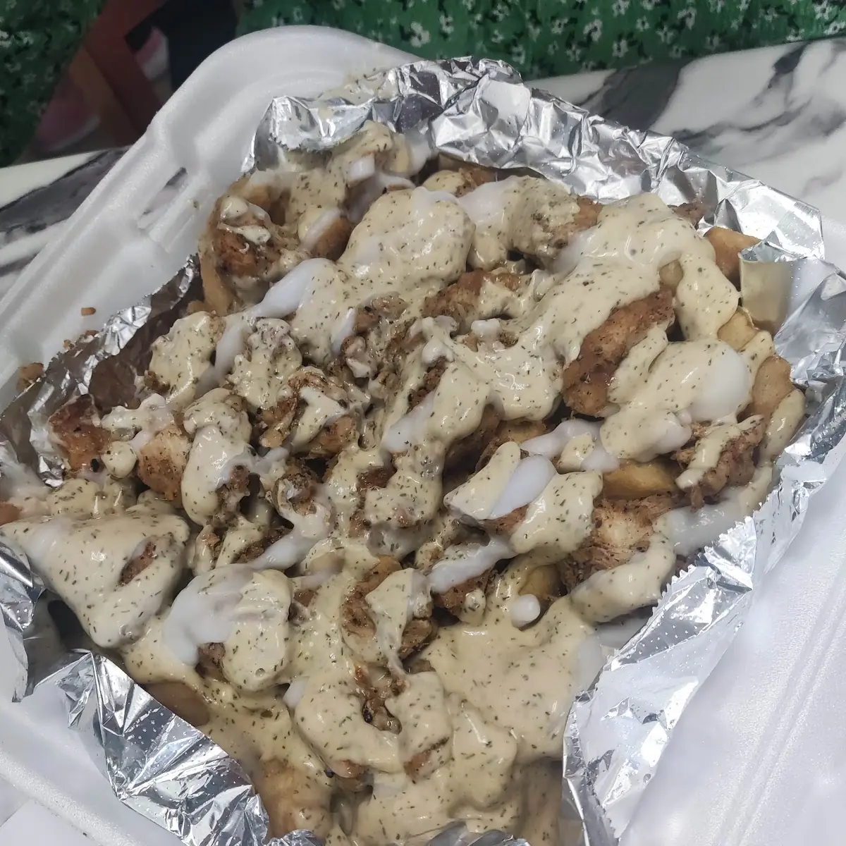Chicken Shawerma Sandwich Half Tray