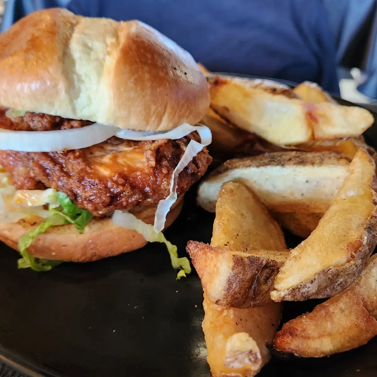 Whiskey Chicken Burger