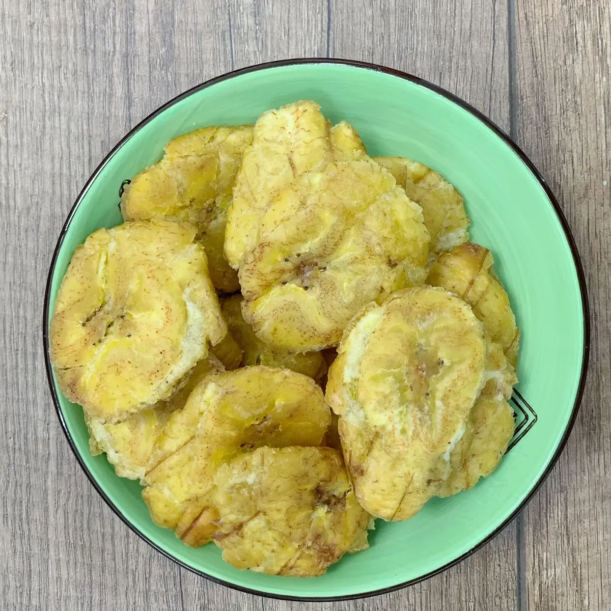 Fry Green Plantains