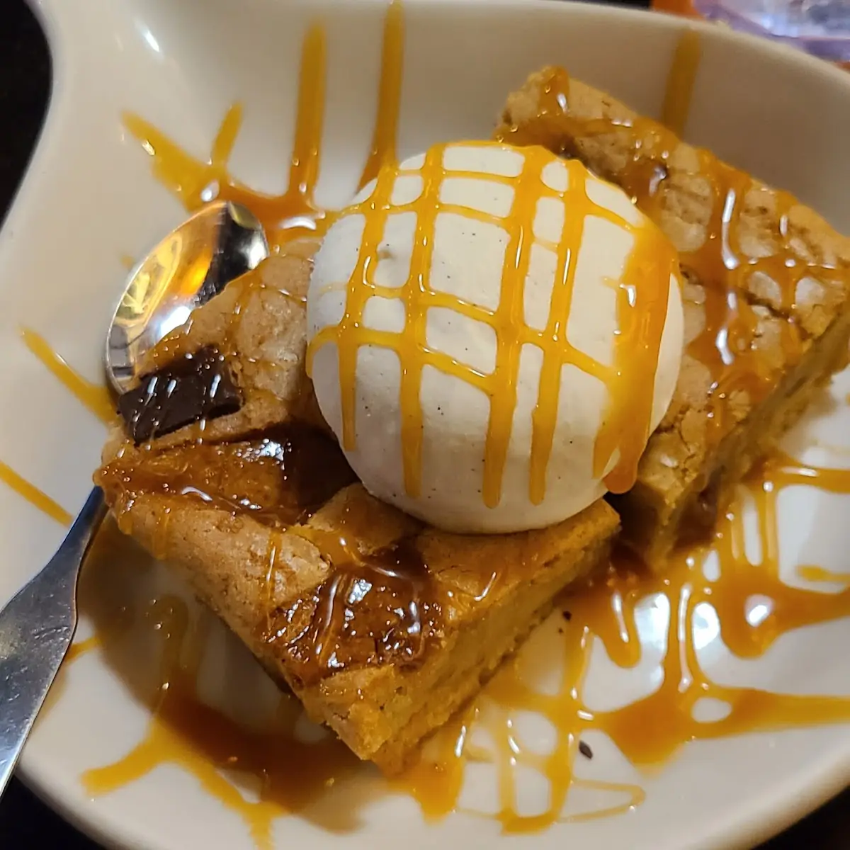 Toffee Crunch Blondie