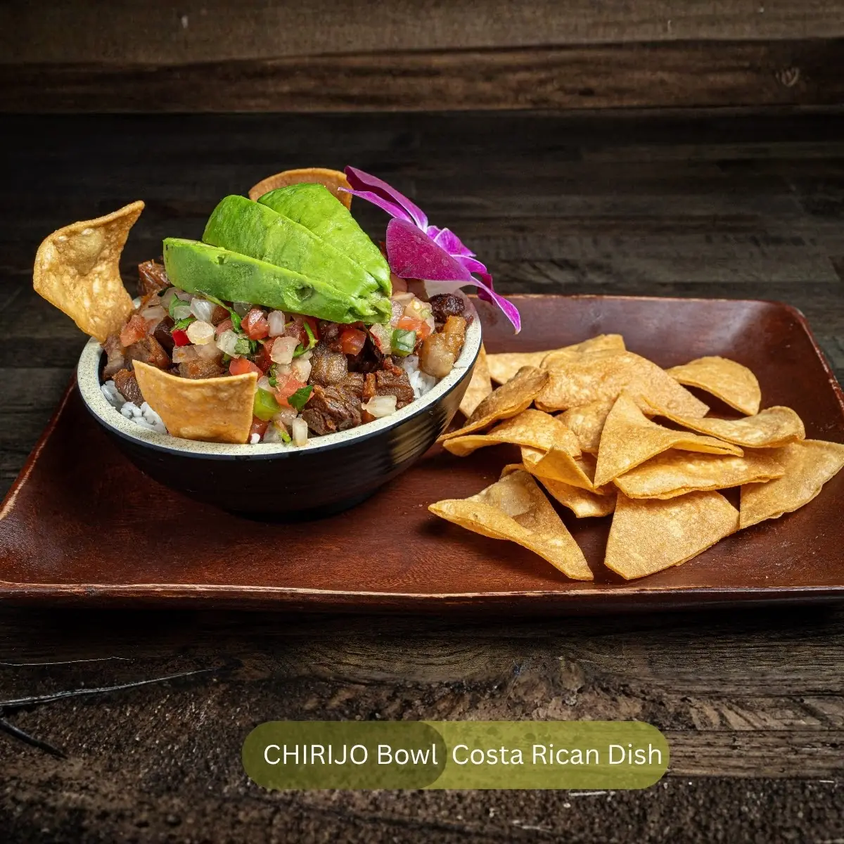 Chifrijo Costa Rican Dish