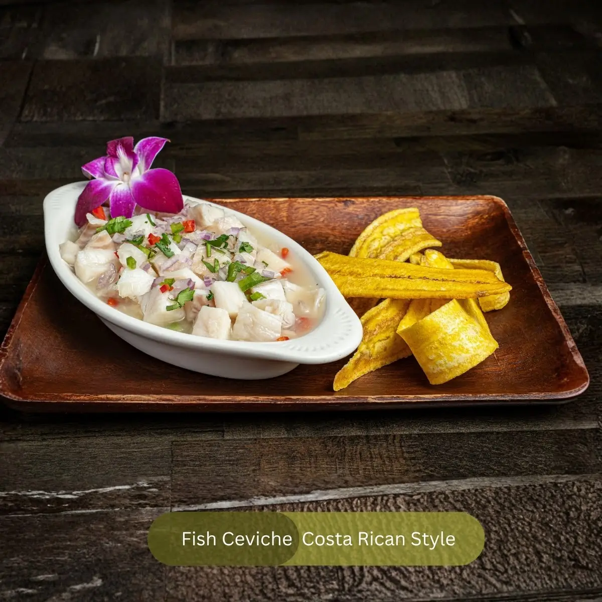 Fish Ceviche Costa Rican Style