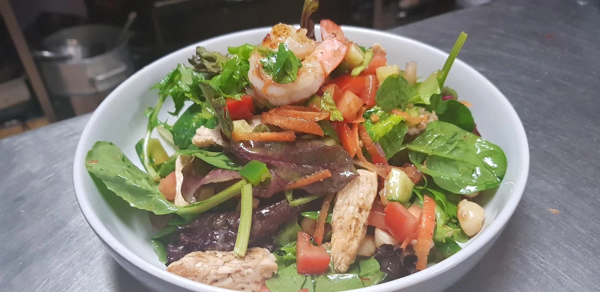 Prawn Salad, Cafe Tahbella