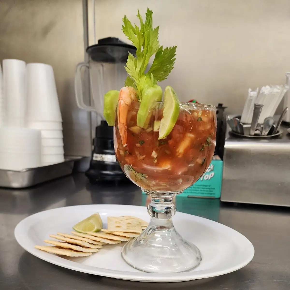 Coctel De Camarón Shrimp Cocktail