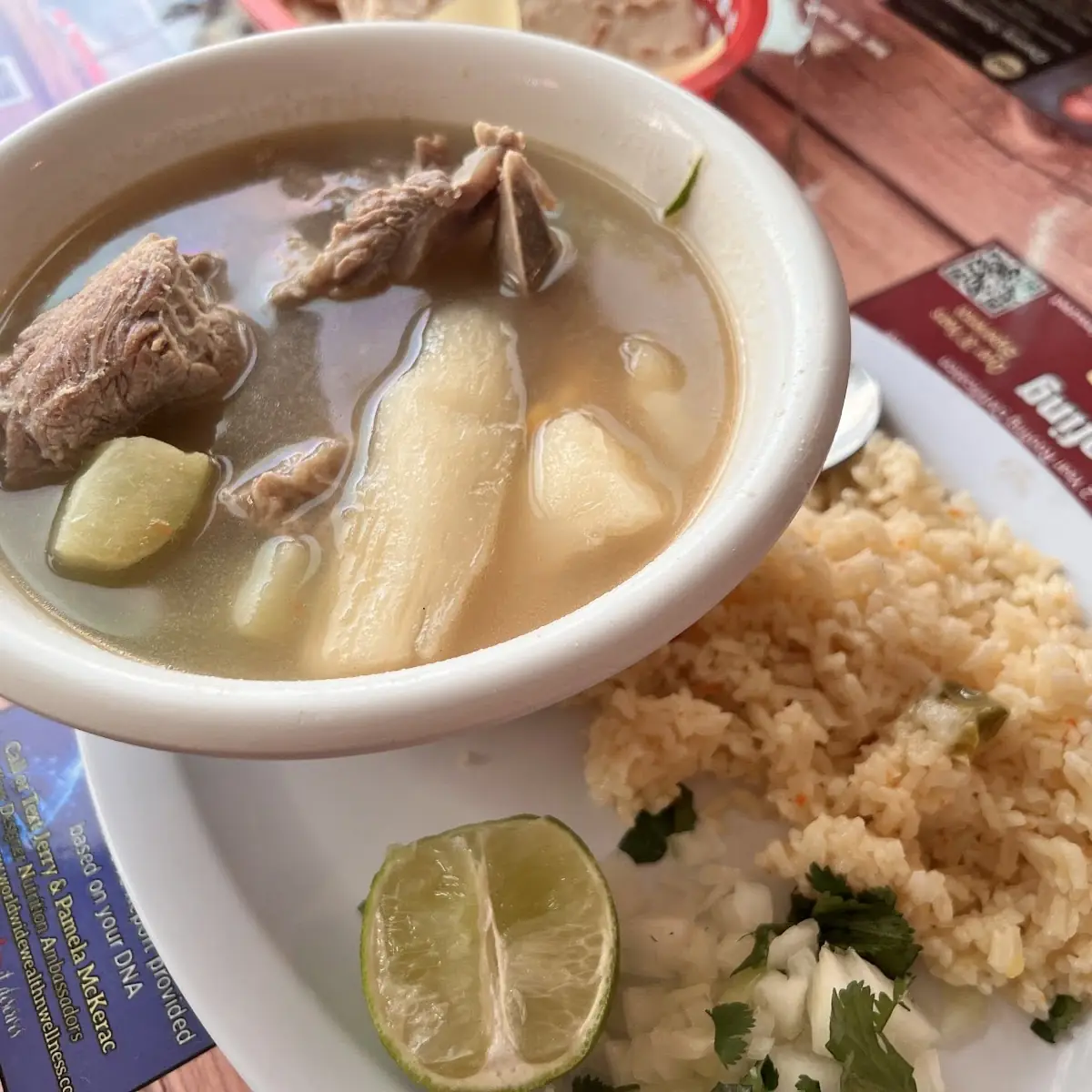 Sopa De Pata Beef Foot Soup