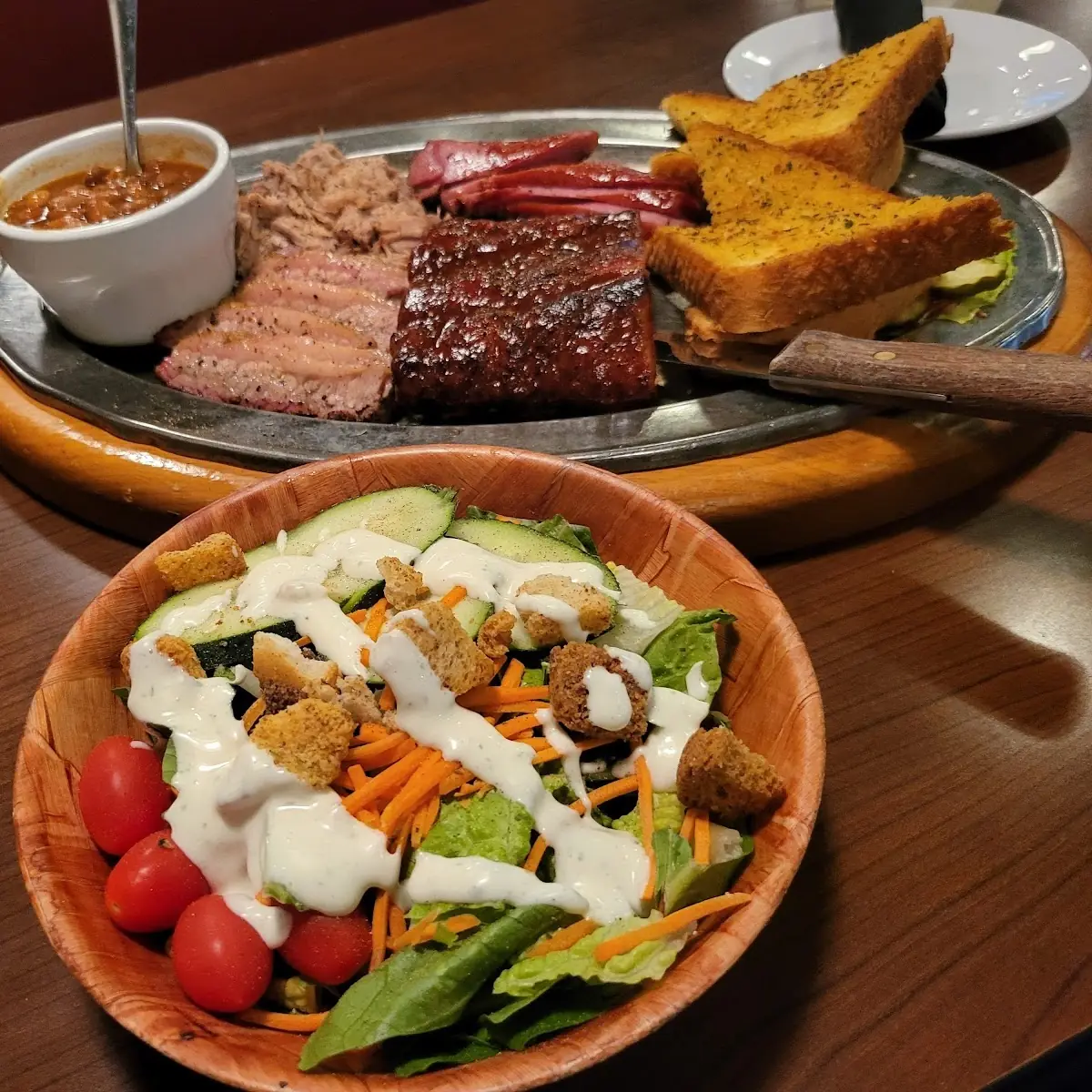 Bar B Q Sampler Plate