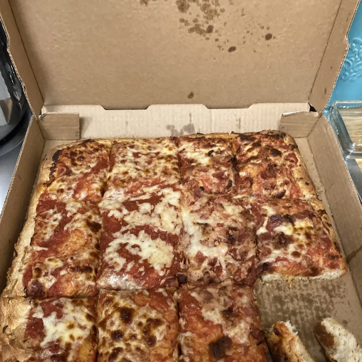 Sicilian Cheese Pizza