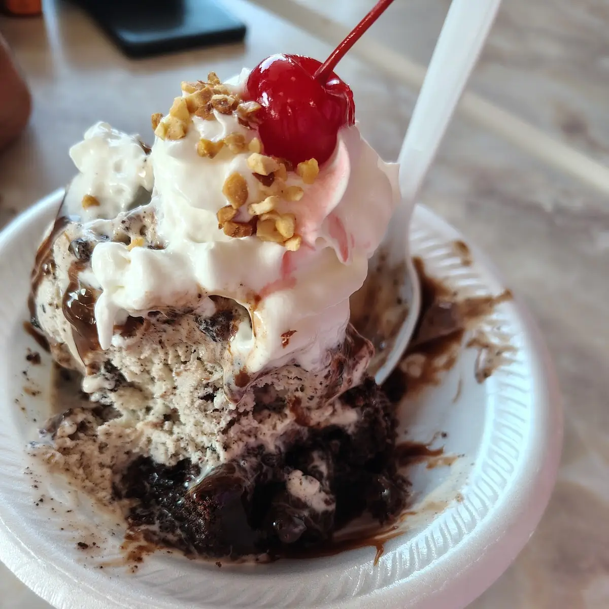 Brownie Sundae