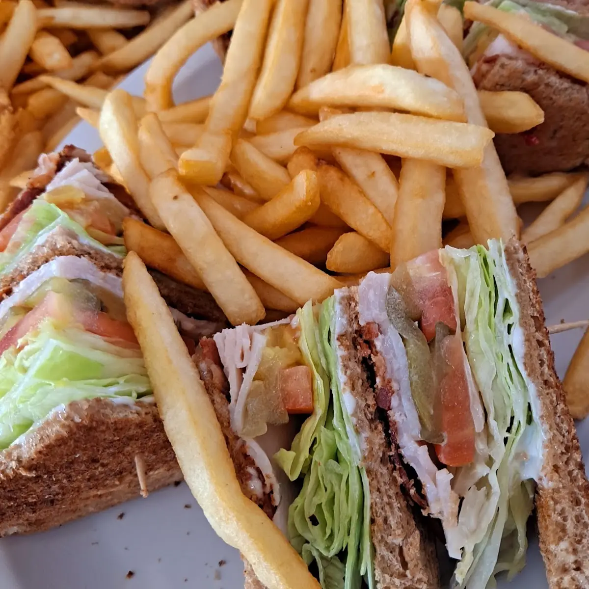 Chicken Strips Club Sandwich